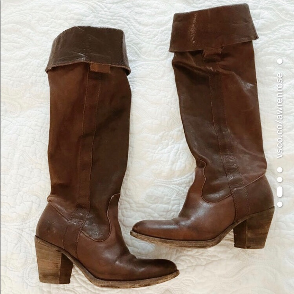 Frye Boots Heel